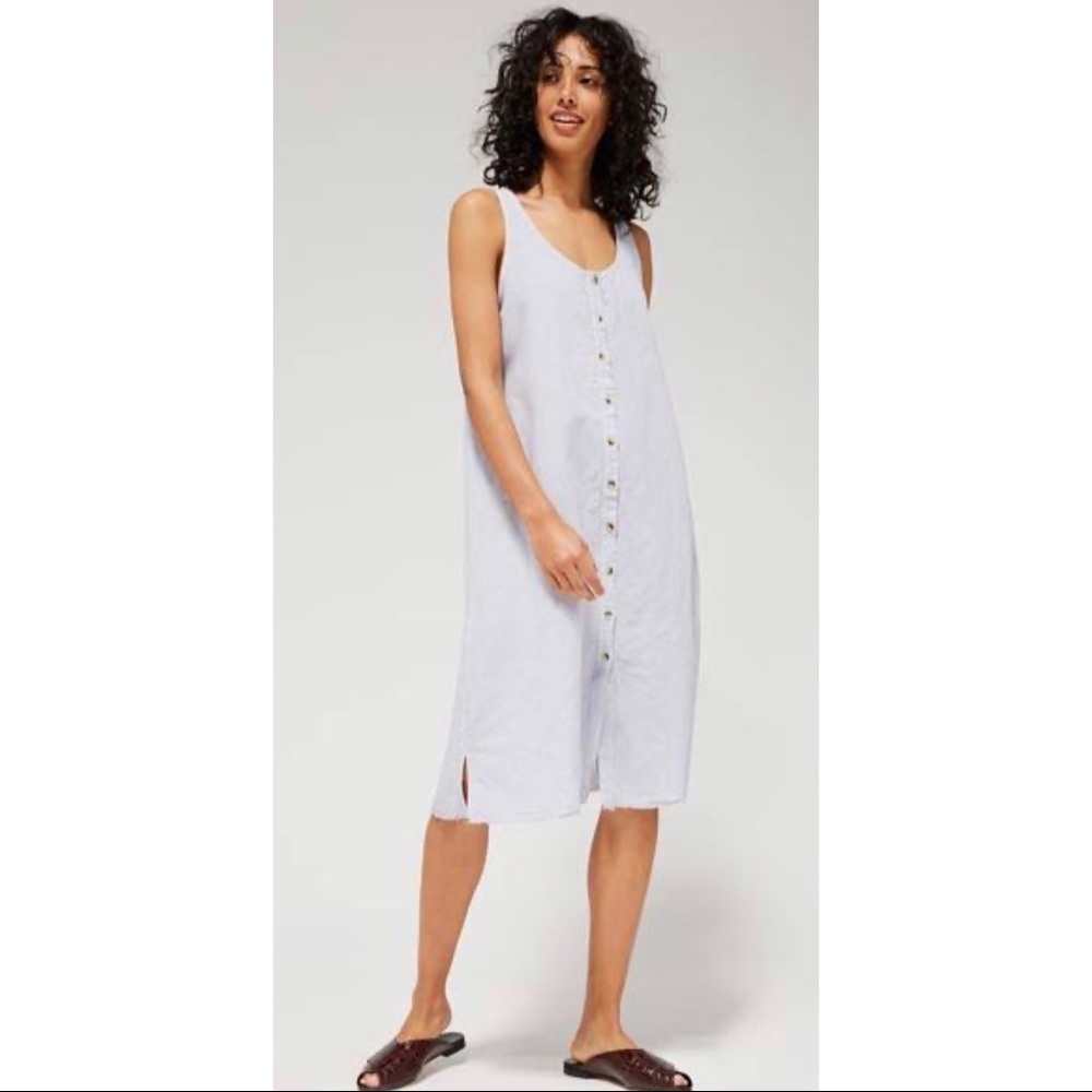 Reversible Linen Dress